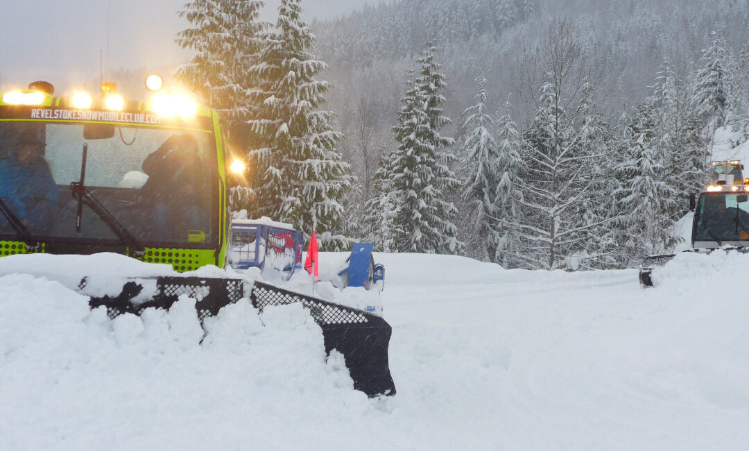 Groomed trails and how you can help