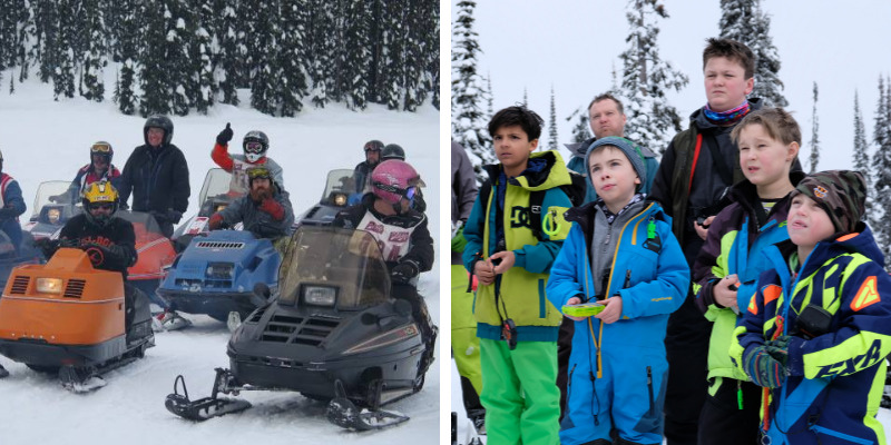Vintage Ride and Family Day Event Revelstoke Snowmobile Club